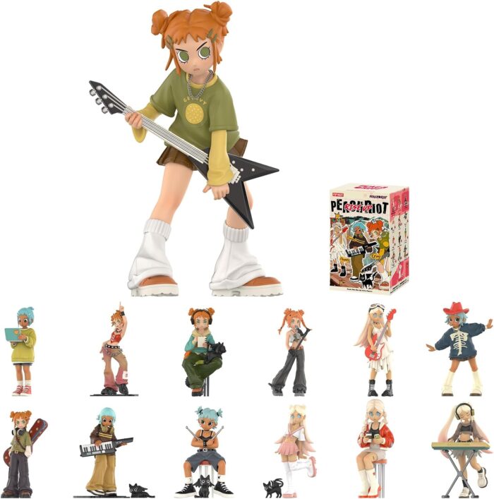 Peach Riot Rise Up Series Figures, Peach Riot Blind Box Figures, Random Design Action Figures Collectible Toys Home Decorations, Holiday Birthday Gifts for Boys and Girls, Single Box