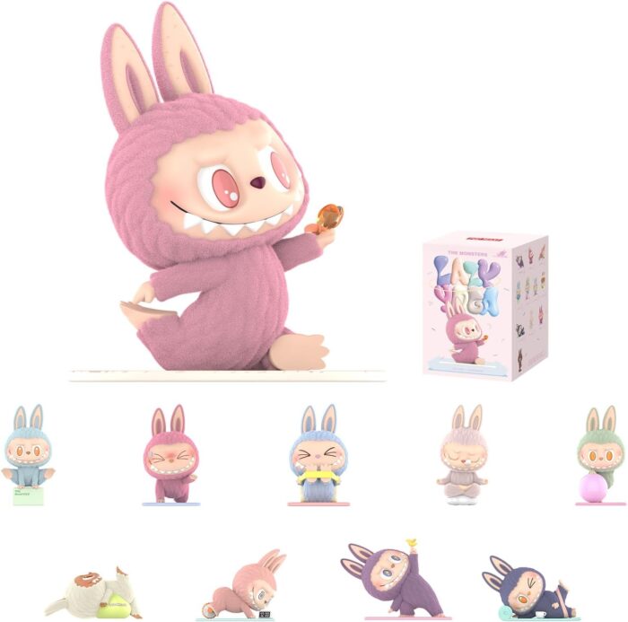 Peach Riot Punk Fairy Series Figures, 12PCs Peach Riot Blind Box Figures, Random Design Action Figures Collectible Toys Home Decorations, Holiday Birthday Gifts for Girls and Boys, Whole Set