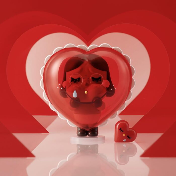 CRYBABY Crying For Love Series Figures - Image 3